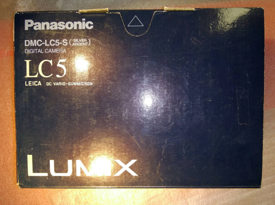 Panasonic Lumix DMC-LC5 4MP Digital Camera, Leica lens