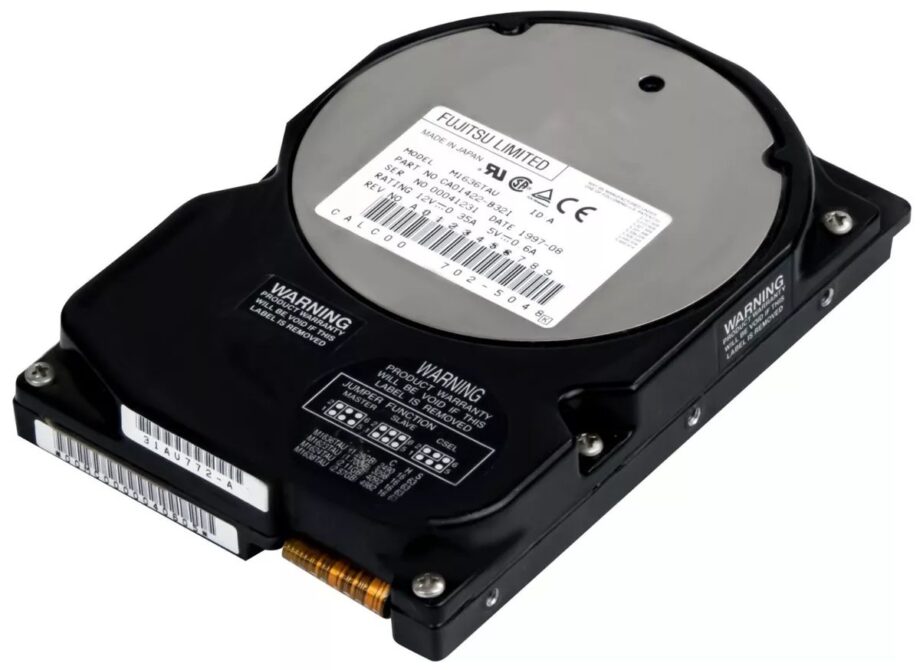 Fujitsu M1636TAU CA01422-B321 1280 MB IDE Hard Drive