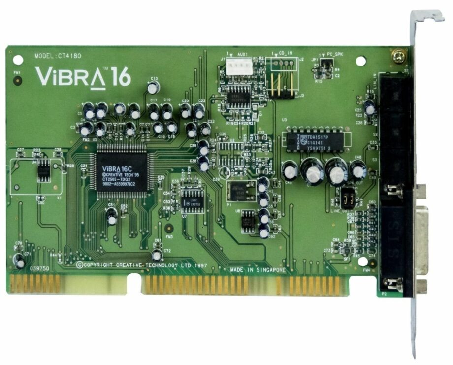 Creative Vibra-16 CT4180 ISA Sound Card