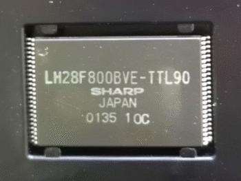SHARP LH28F800BVE-TTL90 8M Flash Memory IC