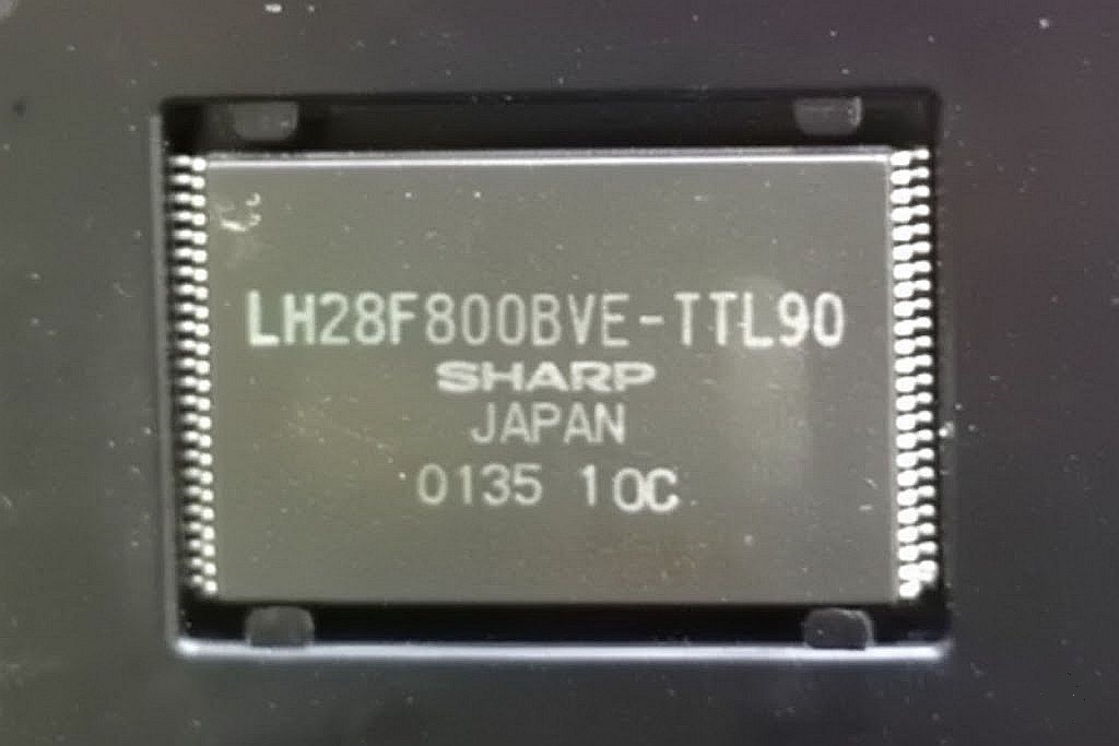 SHARP LH28F800BVE-TTL90 8M Flash Memory IC