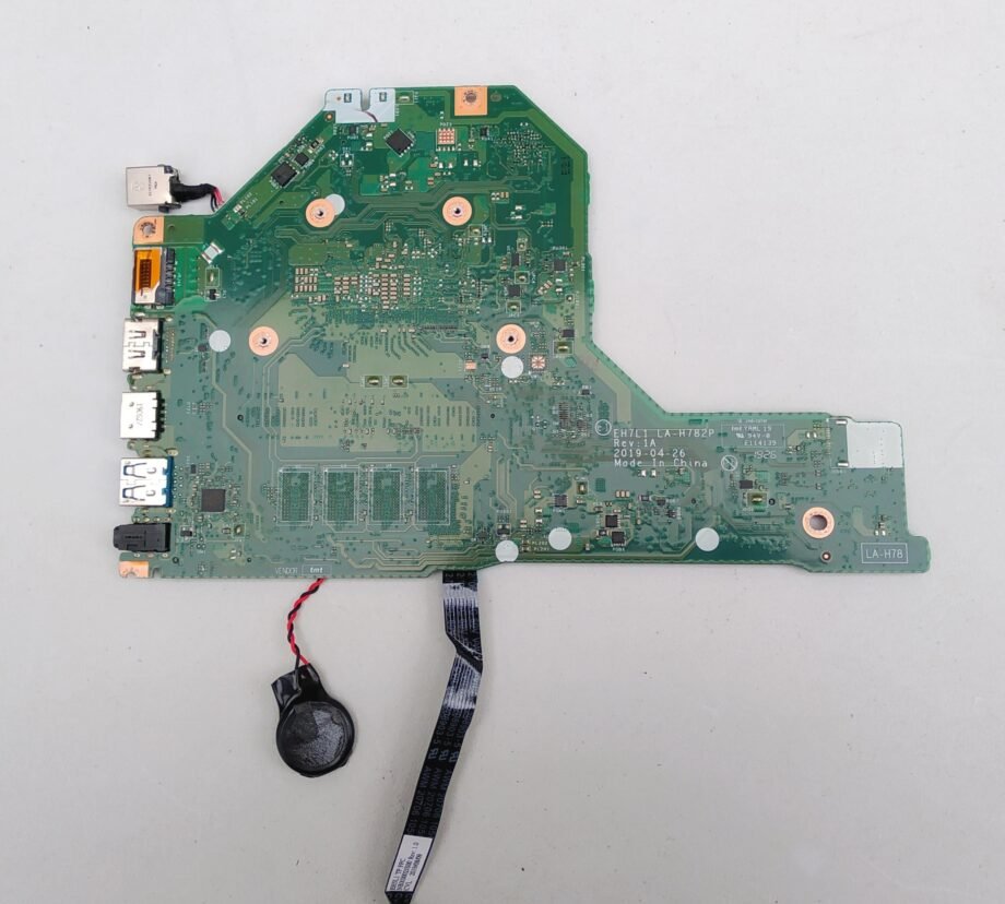 EH7L1 LA-H782P Rev:1A Laptop Motherboard - Back View - Intel Platform