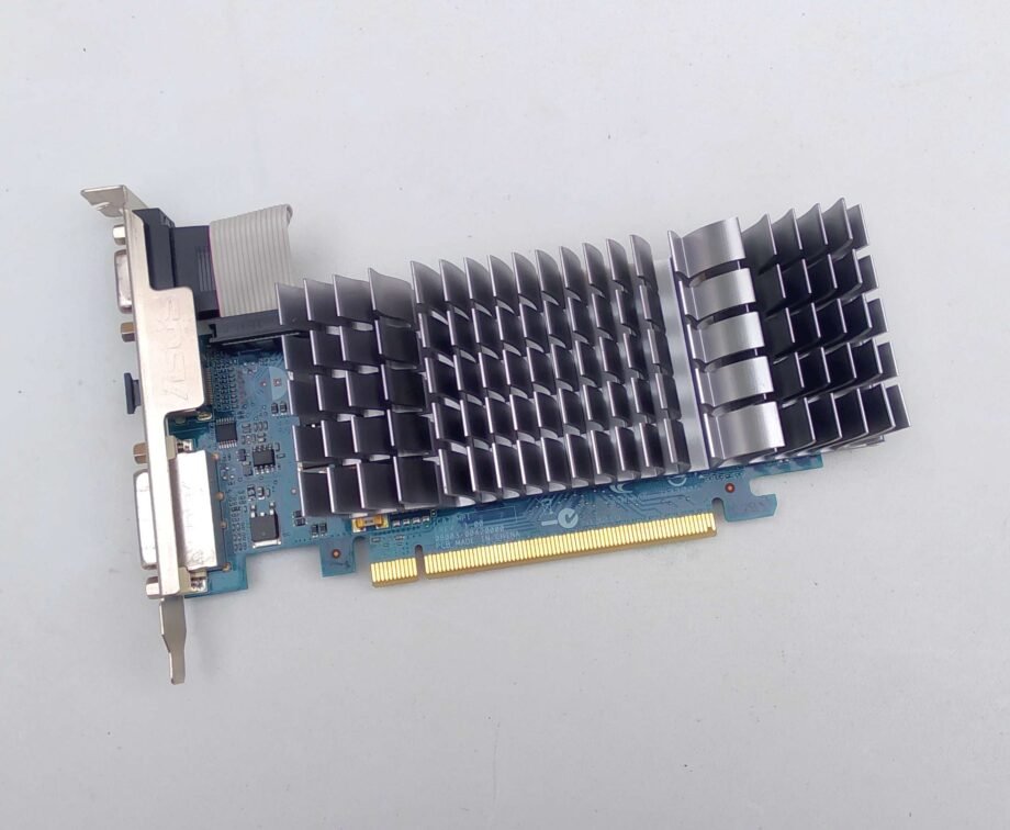 ASUS GeForce 210 Silent 1GB DDR3 Graphics Card - Front View - 210-SL-TC1GD3-L - C872MPI REV 1.00