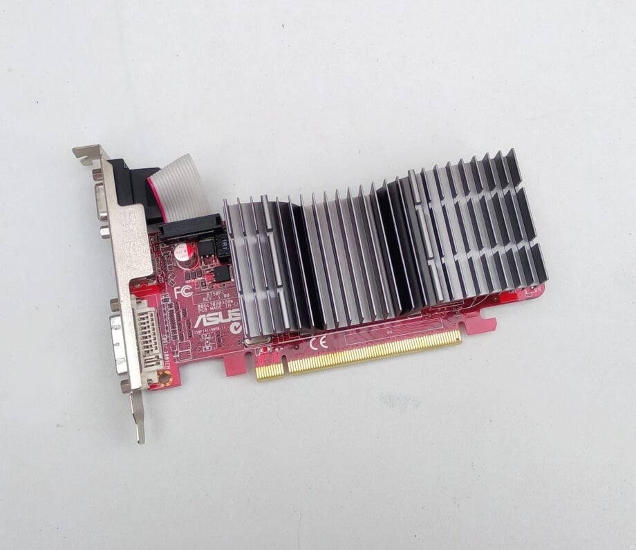 ASUS EAH4350 Silent 512MB DDR2 Graphics Card - Front View - EAH4350_SILENT-DI-512MD2