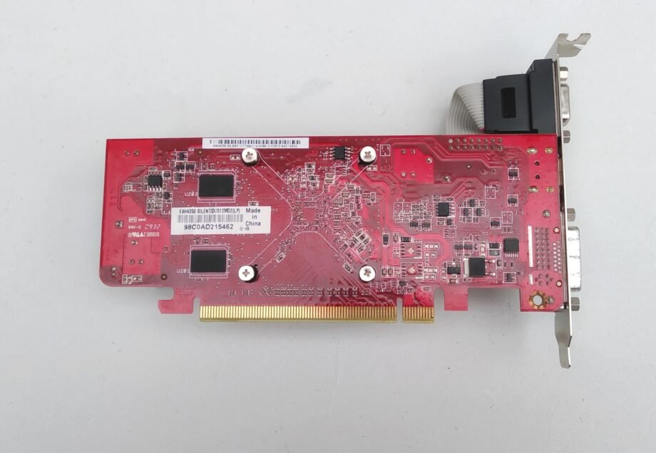 ASUS EAH4350 Silent 512MB DDR2 Graphics Card - Back View - EAH4350_SILENT-DI-512MD2