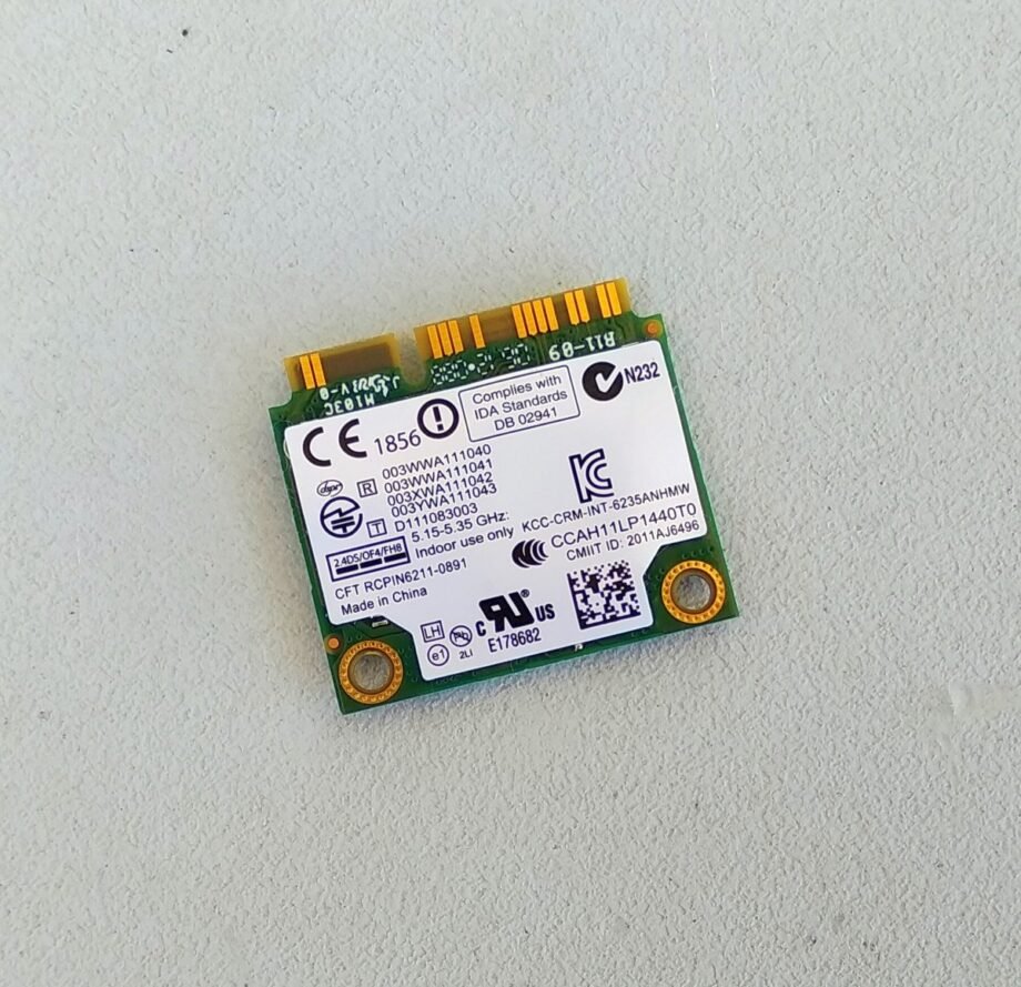 Intel Centrino Advanced-N 6235ANHMW Wi-Fi BT Card for ZenBook UX32A - 6235ANHMW