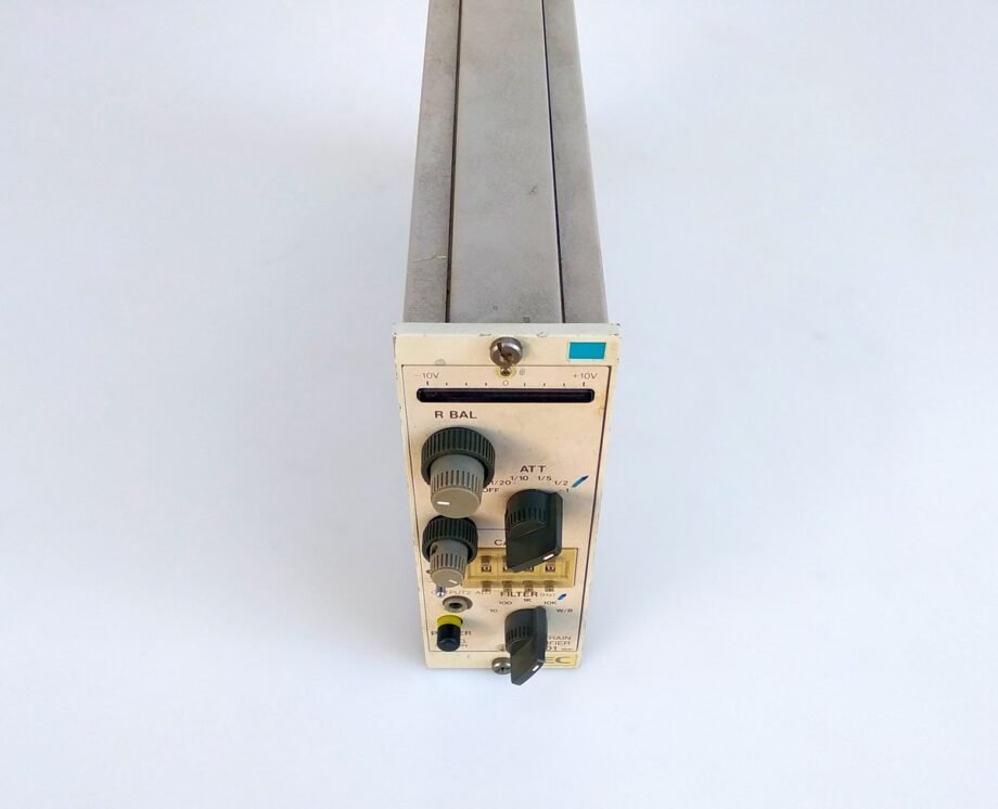 NEC AS2101 N9161 DC Strain Amplifier Module Sensor Interface - AS2101