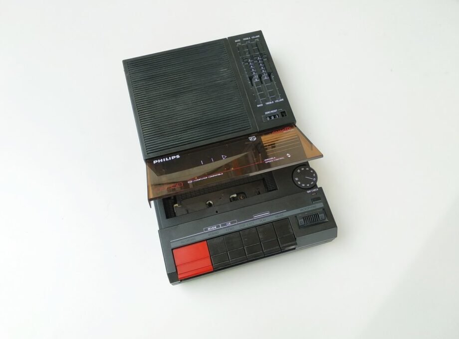 PHILIPS D635060 Casette Recorder Tape Deck Computer Compatible Variable Speed - D6350-60