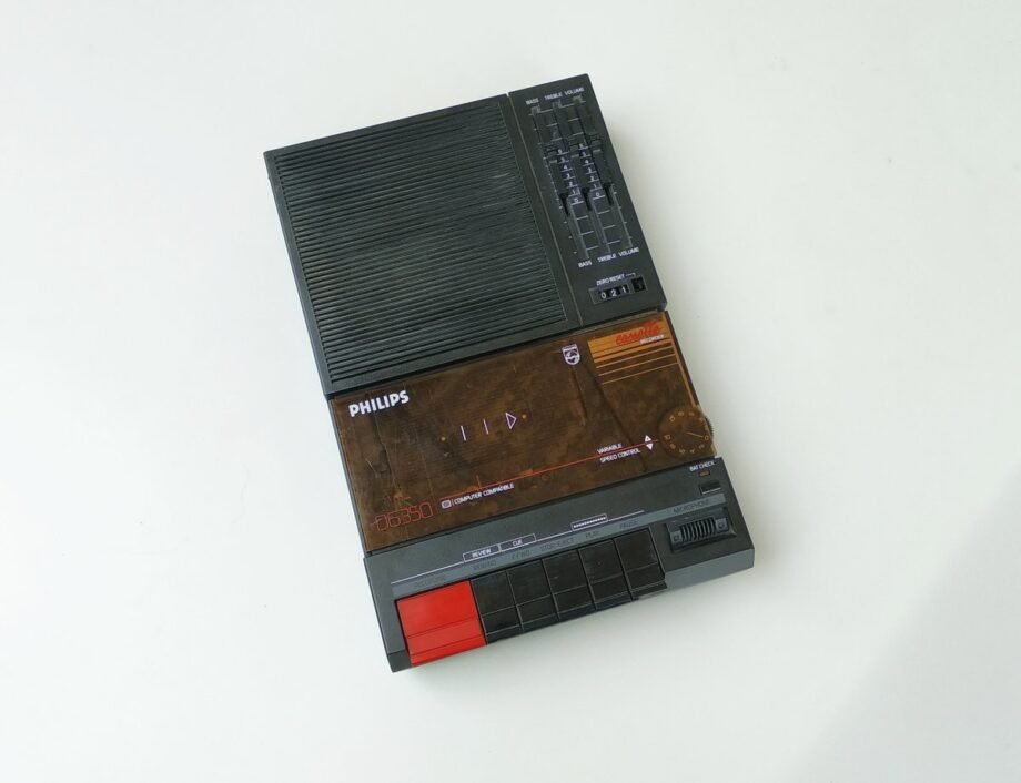 PHILIPS D635060 Casette Recorder Tape Deck Computer Compatible Variable Speed - D6350-60