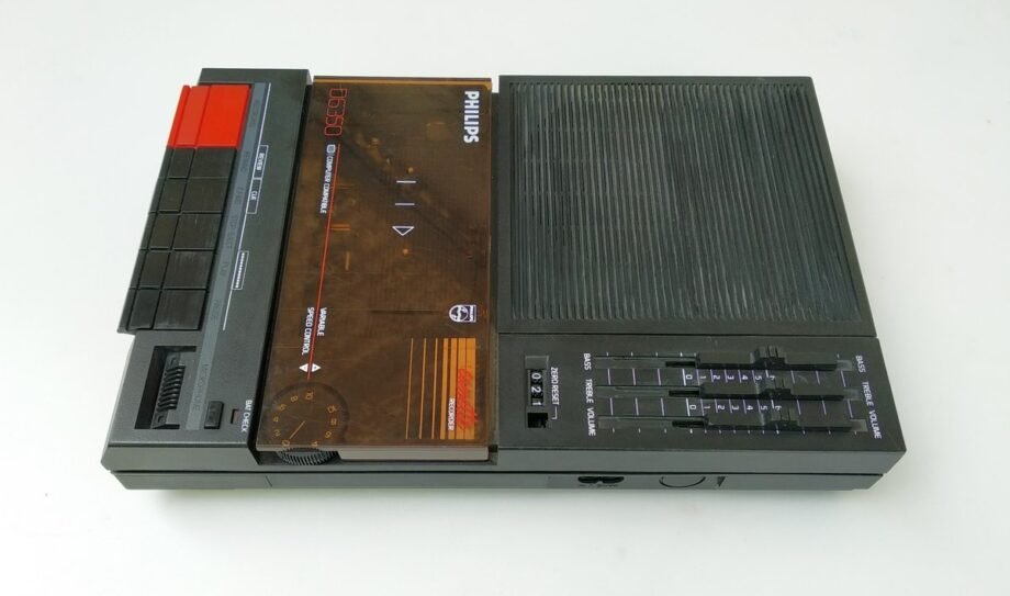 PHILIPS D635060 Casette Recorder Tape Deck Computer Compatible Variable Speed - D6350-60