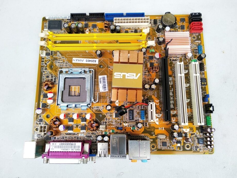 ASUS P5KPL-CM Rev 201G LGA775 Intel G31 Chipset Motherboard - P5KPL-CM-R201G