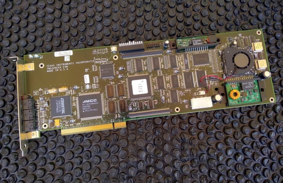TEXAS INSTRUMENTS TMS320C6X EVM DSP MODULE 31-2043A D600830-0001 - TI-31-2043A