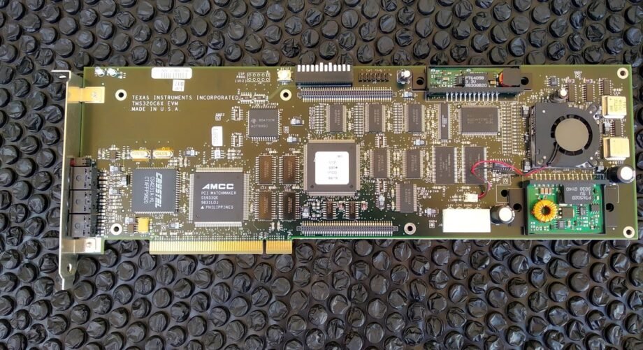 TEXAS INSTRUMENTS TMS320C6X EVM DSP MODULE 31-2043A D600830-0001 - TI-31-2043A