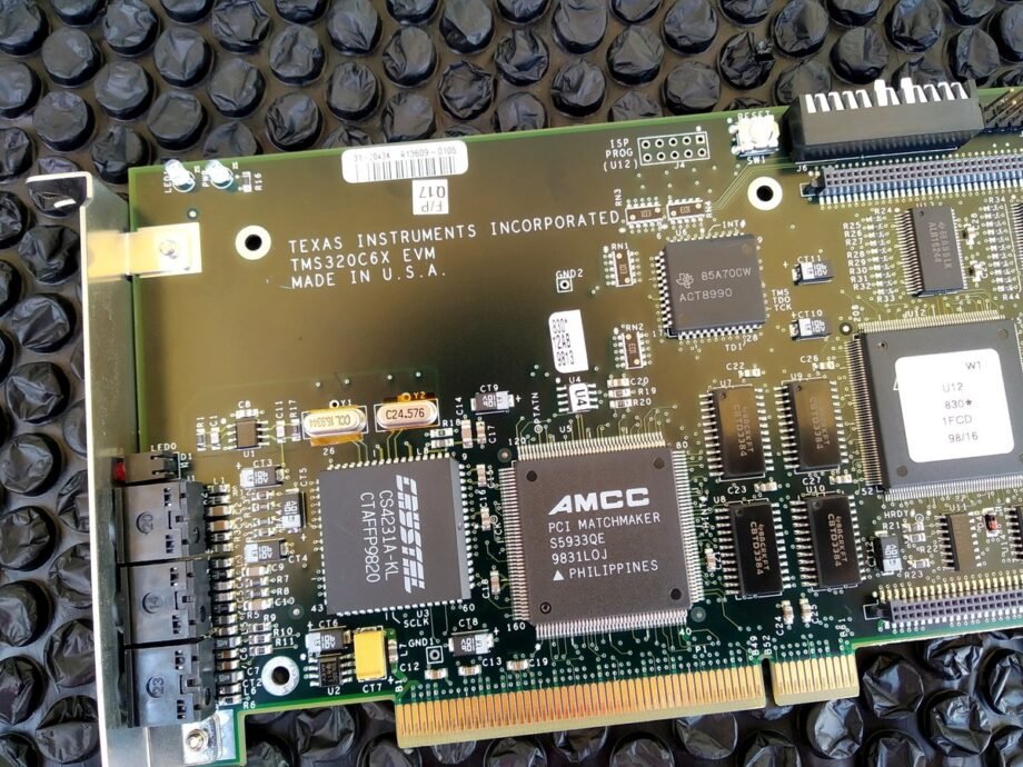 TEXAS INSTRUMENTS TMS320C6X EVM DSP MODULE 31-2043A D600830-0001 - TI-31-2043A