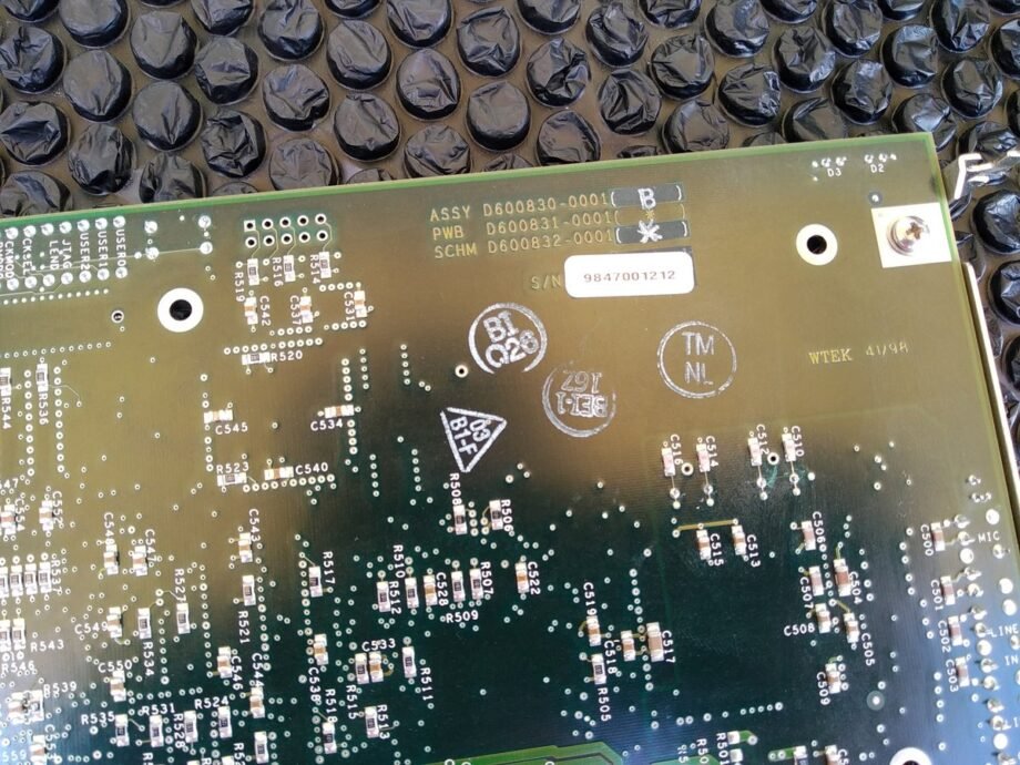 TEXAS INSTRUMENTS TMS320C6X EVM DSP MODULE 31-2043A D600830-0001 - TI-31-2043A