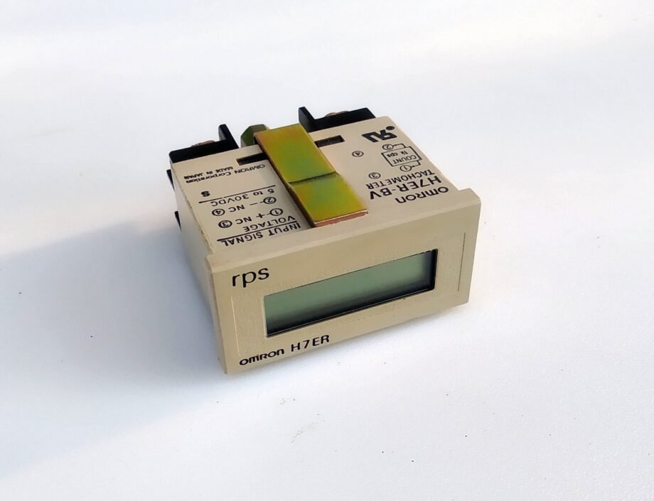 OMRON H7ER-BV Tachometer LCD 6-Digit Counter DC Powered - H7ER-BV