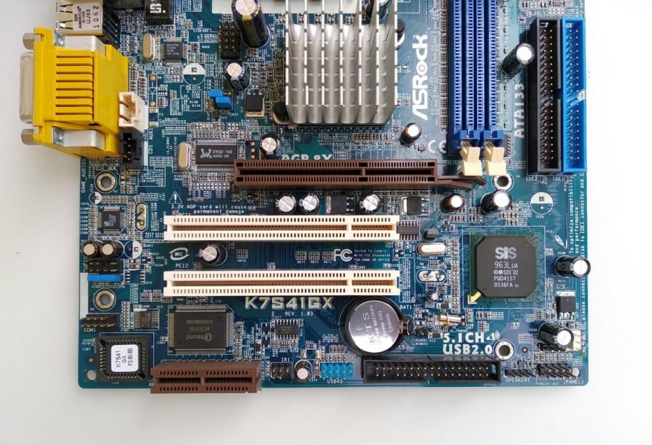 ASRock K7S41GX REV 103 Socket A 462 mATX SiS741GX Motherboard - K7S41GX_R103