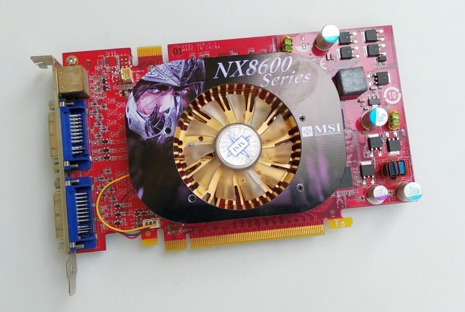 MSI NX8600GT-T2D512E-OC D3 8600GT 512MB PCIe V091 VER11 - NX8600GT-T2D512E-OC