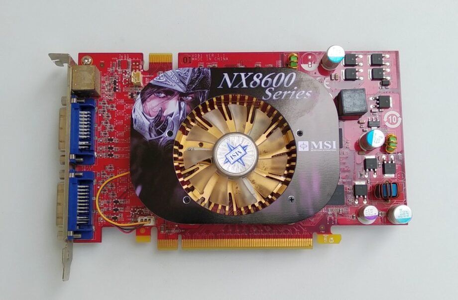 MSI NX8600GT-T2D512E-OC D3 8600GT 512MB PCIe V091 VER11 - NX8600GT-T2D512E-OC