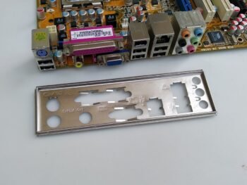 Original IO shield for ASUS P5K-VM motherboard part P5K-VM IO - P5K-VM_IO