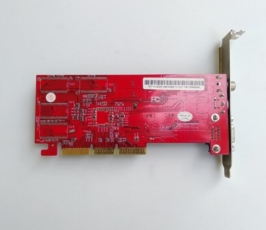 PowerColor RADEON 7000 64MB AGP150 REV B TV-OUT Graphics Card - PCR7000_64