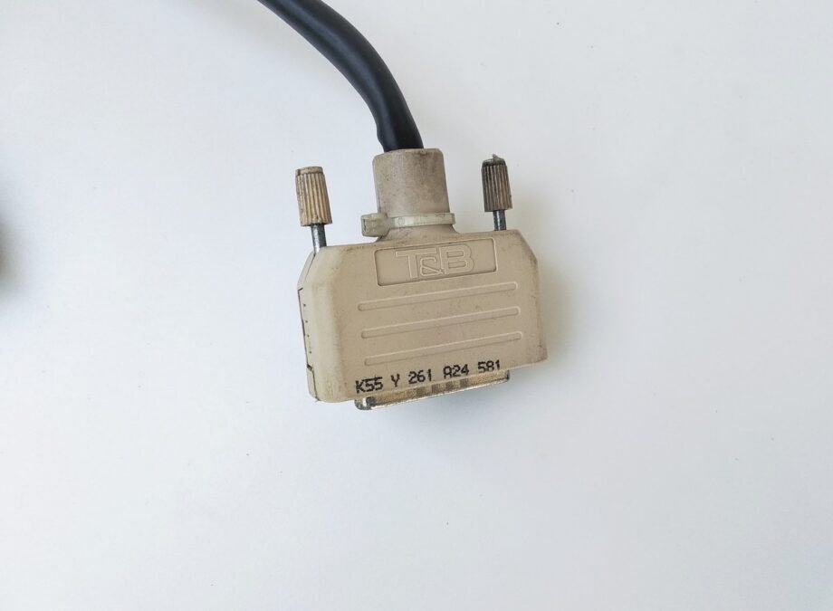 ETAS K55 Y 261 A24 581 INCA VADI BNC to DB25 AD Cable 2m - Y-261-A24-581
