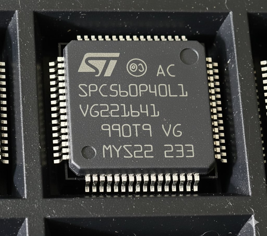 SPC560P40L1CEFBR 32-bit MCU PowerPC e200z0 Automotive LQFP64