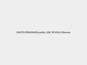 Dynalink L10C PCMCIA Ethernet card LE-6136 with KL10C media coupler – photo pending, placeholder only